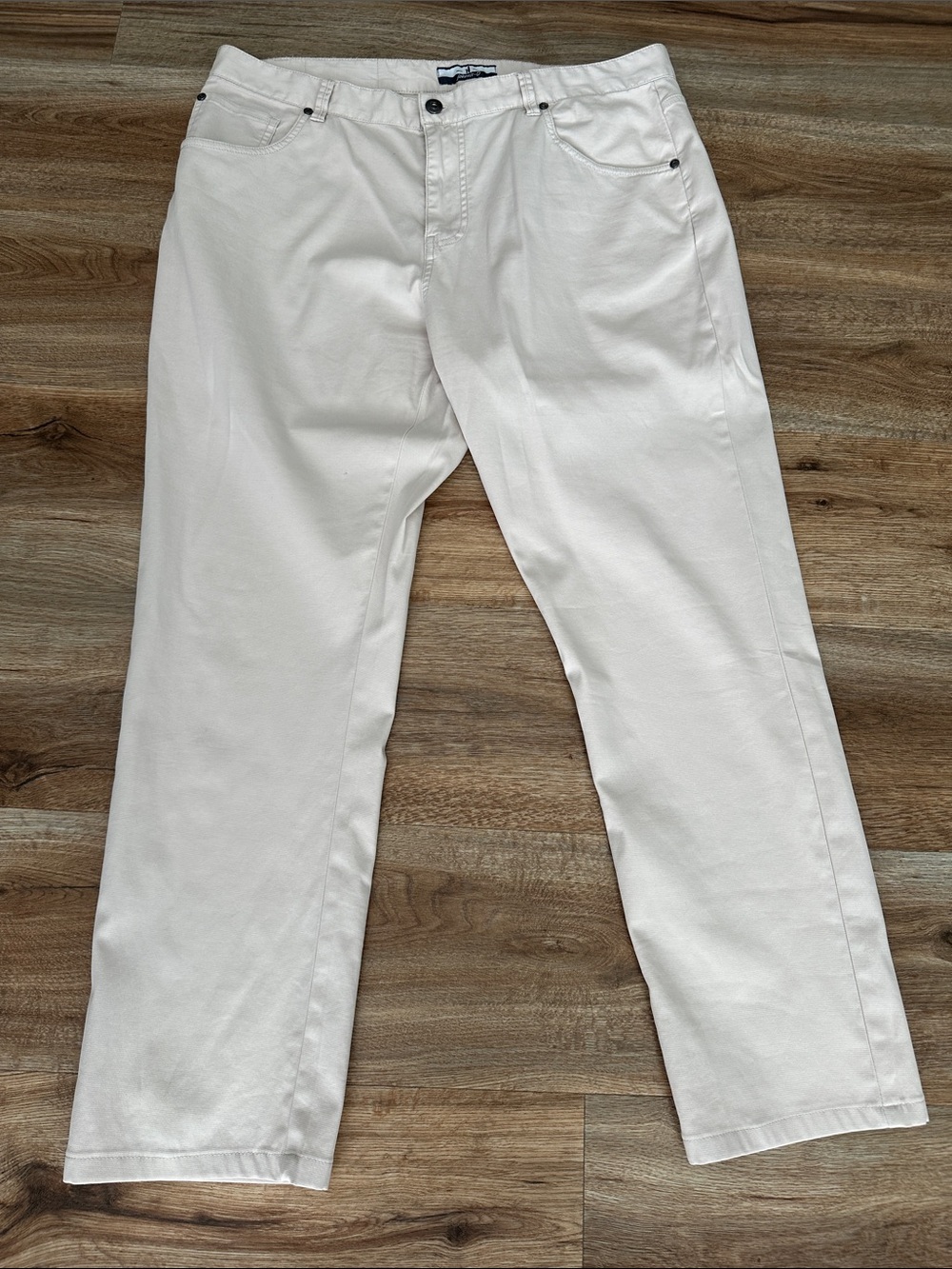 johnnie-O Cream Khakis